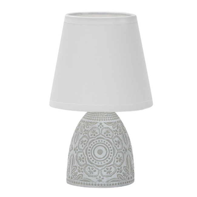 Настольная лампа Uniel UML-B301 E14 LIGHT GREY UL-00010751 Настольная лампа Uniel UML-B301 E14 LIGHT GREY UL-00010751