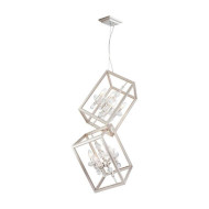 Подвесная люстра Lucia Tucci Inessa 3850.8 Silver Подвесная люстра Lucia Tucci Inessa 3850.8 Silver