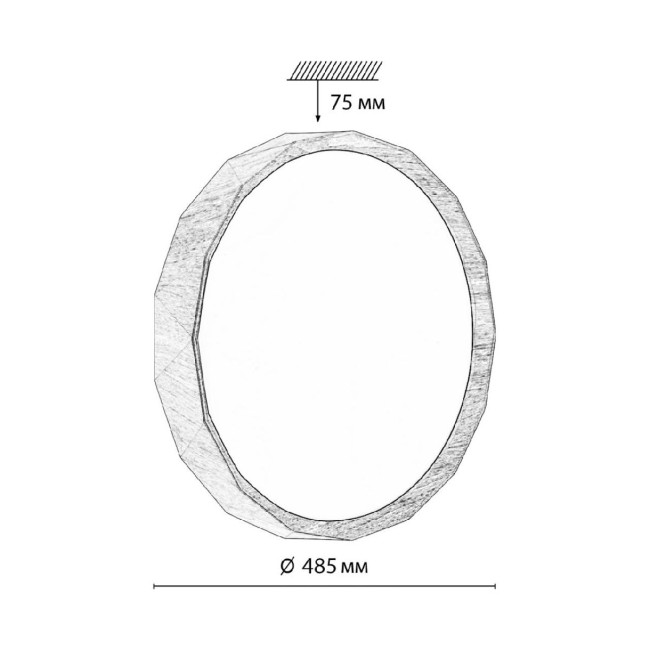 Настенно-потолочный светильник Sonex Zif wood 7637/EL Настенно-потолочный светильник Sonex Zif wood 7637/EL