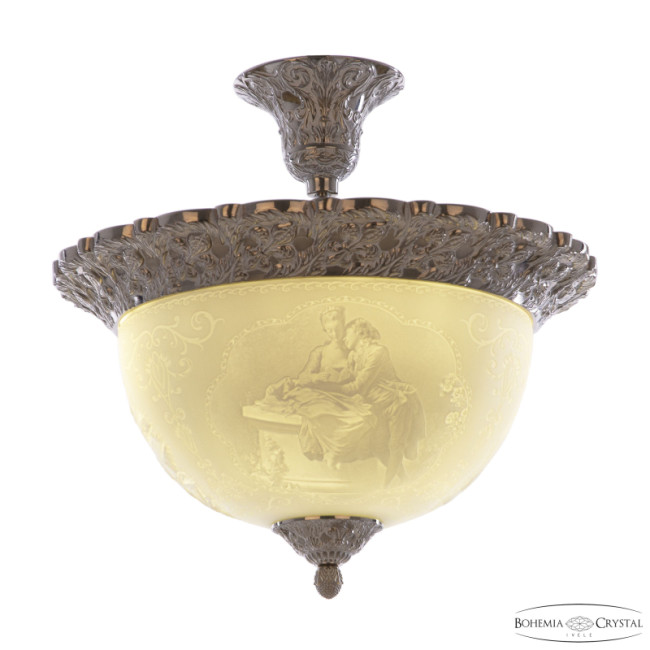 Потолочный светильник Bohemia Ivele Crystal 7091P/39/FL NW Pair Потолочный светильник Bohemia Ivele Crystal 7091P/39/FL NW Pair