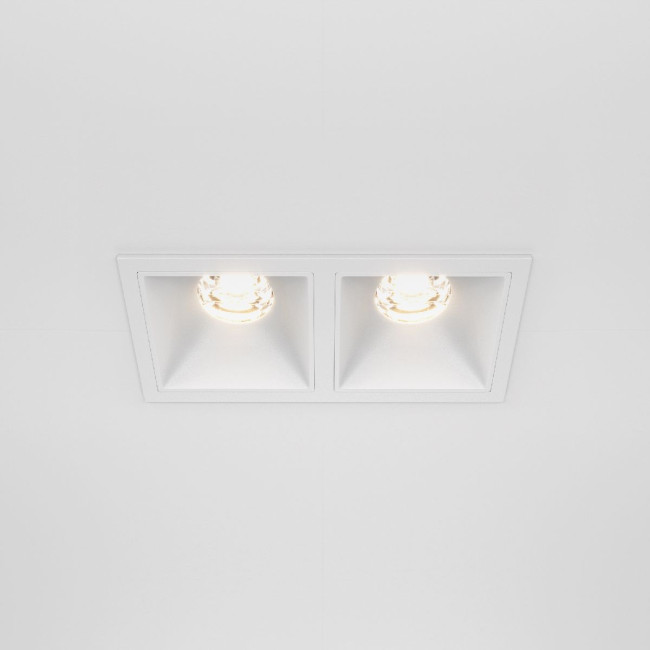 Встраиваемый светильник Maytoni Technical Alfa LED DL043-02-10W3K-SQ-W Встраиваемый светильник Maytoni Technical Alfa LED DL043-02-10W3K-SQ-W