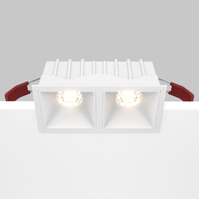 Встраиваемый светильник Maytoni Technical Alfa LED DL043-02-10W3K-SQ-W Встраиваемый светильник Maytoni Technical Alfa LED DL043-02-10W3K-SQ-W