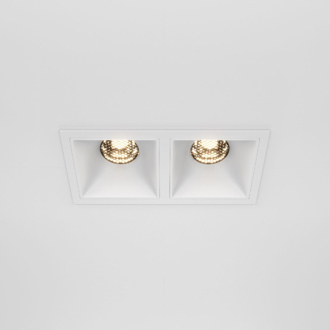 Встраиваемый светильник Maytoni Technical Alfa LED DL043-02-10W3K-SQ-W Встраиваемый светильник Maytoni Technical Alfa LED DL043-02-10W3K-SQ-W