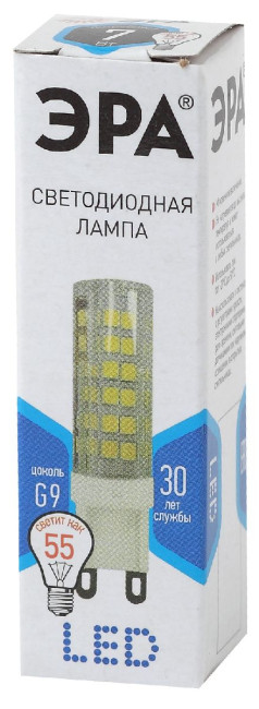 Лампа светодиодная Эра G9 7W 4000K LED JCD-7W-CER-840-G9 Б0027866 Лампа светодиодная Эра G9 7W 4000K LED JCD-7W-CER-840-G9 Б0027866