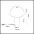 Настольная лампа Odeon Light Rufina 7088/2T Настольная лампа Odeon Light Rufina 7088/2T