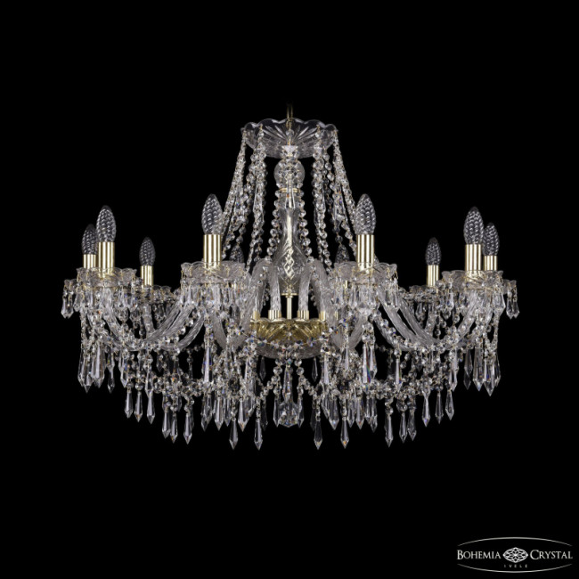 Подвесная люстра Bohemia Ivele Crystal 1403/10/300 G Подвесная люстра Bohemia Ivele Crystal 1403/10/300 G