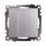 Выключатель трехклавишный Stekker GLS10-7108-03 Катрин 49173 Выключатель трехклавишный Stekker GLS10-7108-03 Катрин 49173