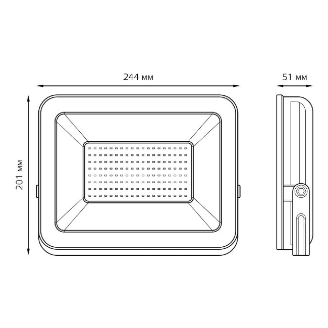 Прожектор светодиодный Gauss Elementary Промо 100W 6500К 613100100P