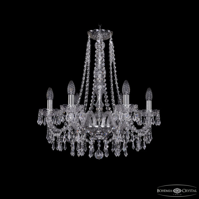 Подвесная люстра Bohemia Ivele Crystal 1403/6/195/h-60 Ni Подвесная люстра Bohemia Ivele Crystal 1403/6/195/h-60 Ni
