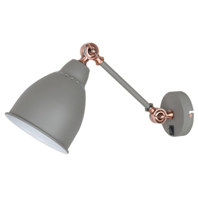 Спот Arte Lamp Braccio A2054AP-1GY Спот Arte Lamp Braccio A2054AP-1GY