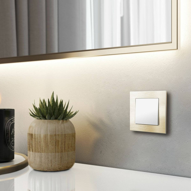 Выключатель одноклавишный Werkel 4690389184536 W1110061 Выключатель одноклавишный Werkel 4690389184536 W1110061