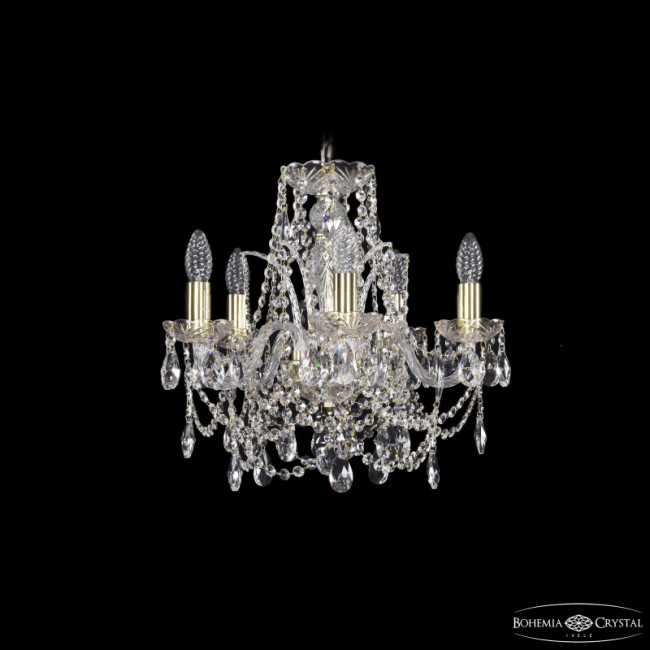 Подвесная люстра Bohemia Ivele Crystal 1411/5/141 G