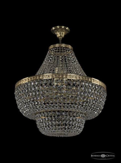 Люстра на штанге Bohemia Ivele Crystal 19101/H1/55IV G