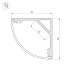 Профиль Arlight SL-KANT-H30-3000 ANOD 046182 Профиль Arlight SL-KANT-H30-3000 ANOD 046182
