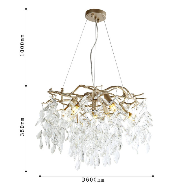 Подвесная люстра Favourite Brillo 3056-7P Подвесная люстра Favourite Brillo 3056-7P