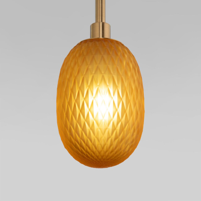 Каскадная люстра Eurosvet Pineapple 50266 дымчатый/прозрачный/янтарный a066528