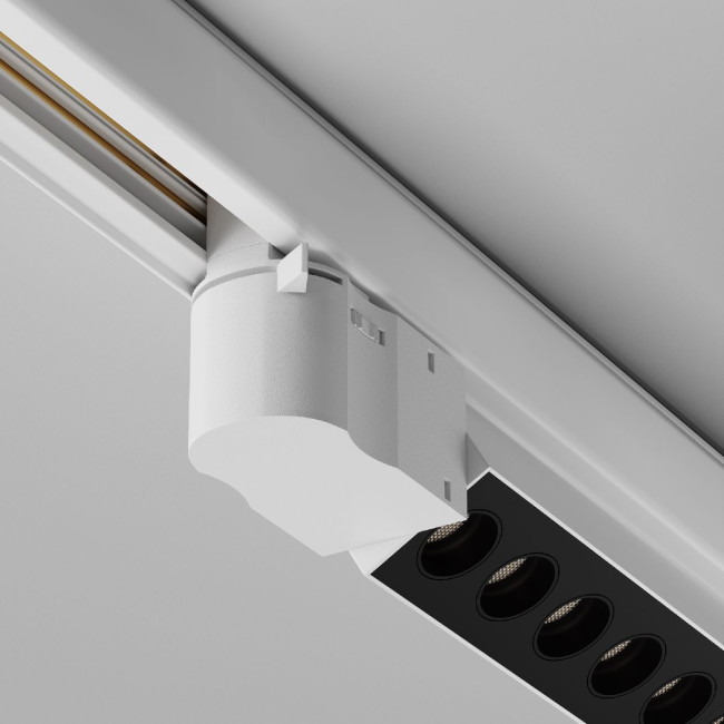 Трековый трехфазный светильник Maytoni Points TR195-3-10W4K-M-W Трековый трехфазный светильник Maytoni Points TR195-3-10W4K-M-W