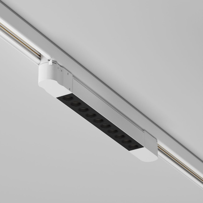 Трековый трехфазный светильник Maytoni Points TR195-3-10W4K-M-W Трековый трехфазный светильник Maytoni Points TR195-3-10W4K-M-W