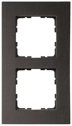Рамка 2-постовая алюминий Brown Jasmart G1002AZ Рамка 2-постовая алюминий Brown Jasmart G1002AZ