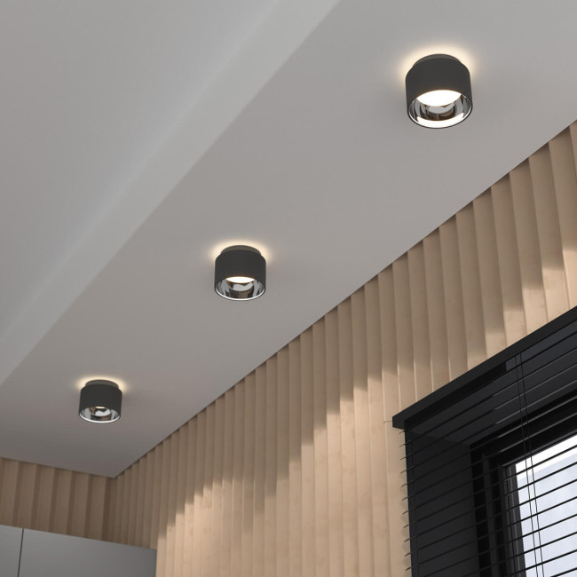 Потолочный светильник Elektrostandard Charlie 1069 GX53 GR графит 4690389167874 Потолочный светильник Elektrostandard Charlie 1069 GX53 GR графит 4690389167874