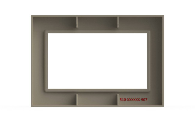 Рамка для двухместной розетки с заземлением ELBI Vega 510-010300-907 Рамка для двухместной розетки с заземлением ELBI Vega 510-010300-907