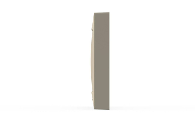 Рамка для двухместной розетки с заземлением ELBI Vega 510-010300-907 Рамка для двухместной розетки с заземлением ELBI Vega 510-010300-907