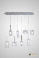 Каскадная люстра AM Group AM355-8CLEAR Каскадная люстра AM Group AM355-8CLEAR