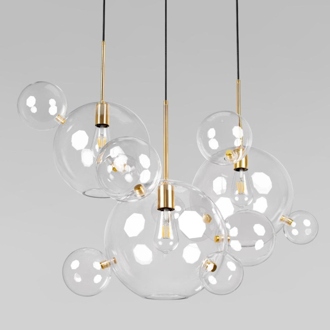 Подвесная люстра Loft IT Bolle 2034-D3 Подвесная люстра Loft IT Bolle 2034-D3