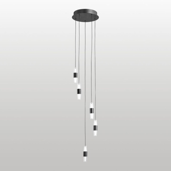Каскадная люстра Lussole Hopkins LSP-7399 Каскадная люстра Lussole Hopkins LSP-7399