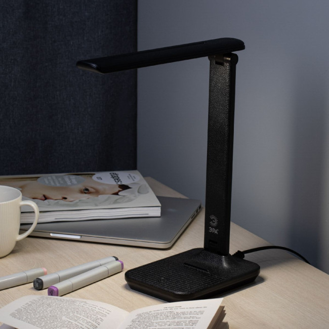 Настольная лампа Эра NLED-500-10W-BK Б0057193 Настольная лампа Эра NLED-500-10W-BK Б0057193