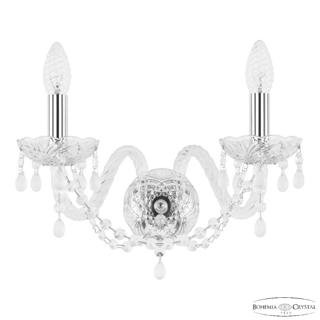 Бра Bohemia Ivele Crystal 112B/2/165 Ni V0300 Бра Bohemia Ivele Crystal 112B/2/165 Ni V0300