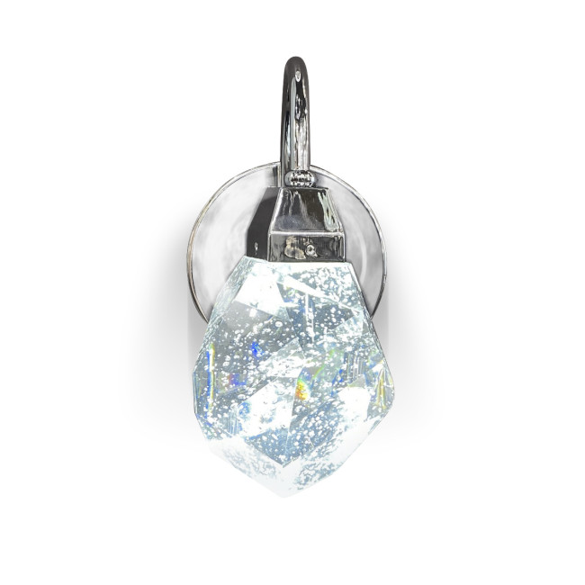 Бра Delight Collection Crystal rock OB820083-1C (MD-020B-wall chrome) Бра Delight Collection Crystal rock OB820083-1C (MD-020B-wall chrome)