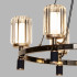 Подвесная люстра Delight Collection P0738-6A gold/pearl black