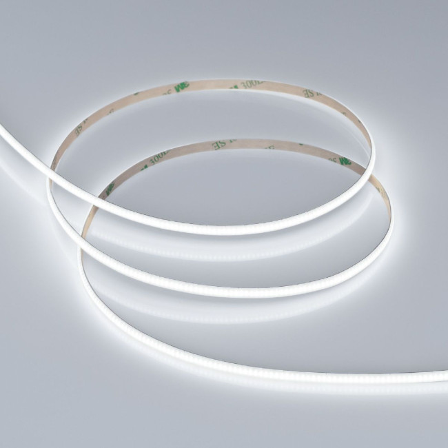 Светодиодная лента Arlight COB-X504-5mm 12V White6000 (6.5 W/m, IP20, CSP, 5m) 041788