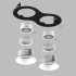 Встраиваемый светильник Lightstar Domino (214627+214606+214606+214006+214006) D6270606WMOD Встраиваемый светильник Lightstar Domino (214627+214606+214606+214006+214006) D6270606WMOD