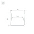 Алюминиевый профиль Arlight гибкий WPH-FLEX-1616-1000 053408 Алюминиевый профиль Arlight гибкий WPH-FLEX-1616-1000 053408