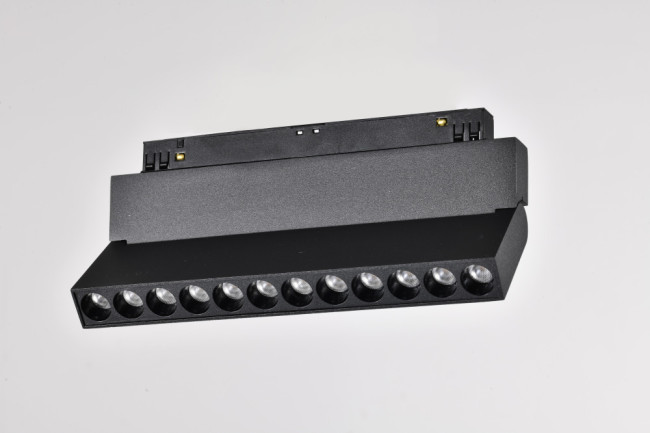 Трековый магнитный светильник Myfar FlowPoint MT0213-12W3K-B Трековый магнитный светильник Myfar FlowPoint MT0213-12W3K-B