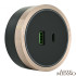 Трековая розетка Arte Milano Am-track-sockets 380066TS LED/USB-Type-C Gold Трековая розетка Arte Milano Am-track-sockets 380066TS LED/USB-Type-C Gold