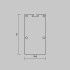 Комплект заглушек для профиля 35×66 2шт Maytoni Led Strip ALM-3566-EC 642079