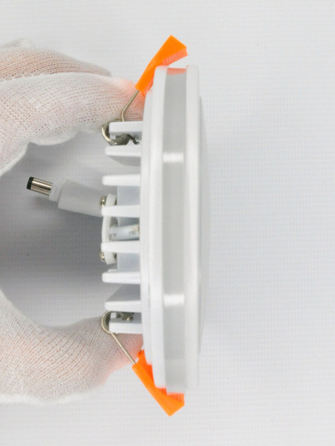 Встраиваемый светильник Elvan VLS-109R-18W-WW-Wh