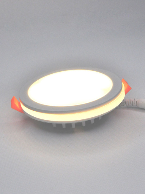 Встраиваемый светильник Elvan VLS-109R-18W-WW-Wh