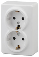 Розетка 2P+E Schuko со шторками Эра 11-2206-01 Б0020694