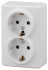 Розетка 2P+E Schuko со шторками Эра 11-2206-01 Б0020694 Розетка 2P+E Schuko со шторками Эра 11-2206-01 Б0020694