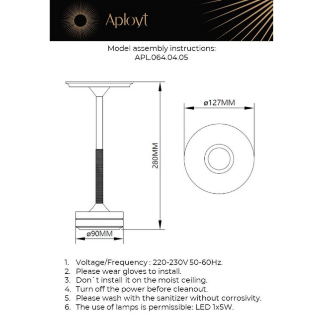 Настольная лампа Aployt Markel APL.064.04.05 Настольная лампа Aployt Markel APL.064.04.05