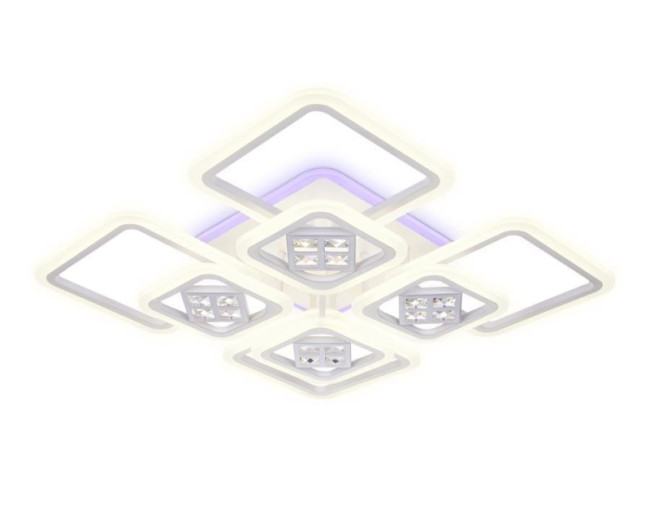 Потолочная светодиодная люстра Ambrella Light Acrylica Ice FA289