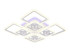 Потолочная светодиодная люстра Ambrella Light Acrylica Ice FA289
