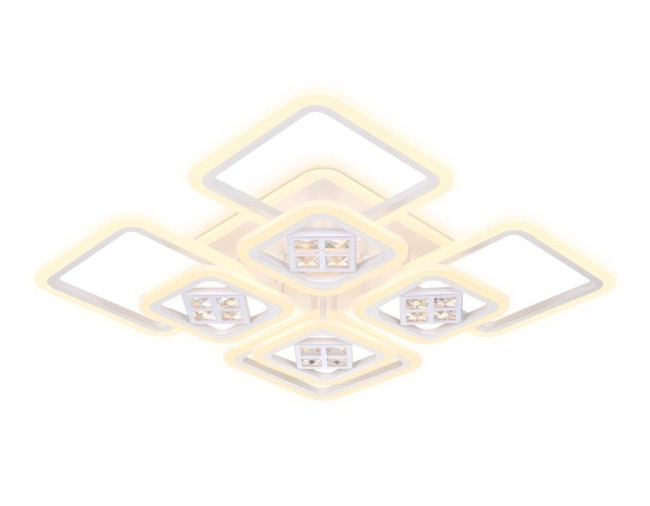 Потолочная светодиодная люстра Ambrella Light Acrylica Ice FA289