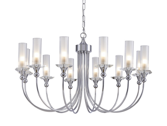 Подвесная люстра Newport Сharlize 4586+6/С chrome М0070216 Подвесная люстра Newport Сharlize 4586+6/С chrome М0070216