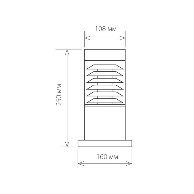 Уличный светильник Elektrostandard 1508 Techno черный 4690389083075 Уличный светильник Elektrostandard 1508 Techno черный 4690389083075
