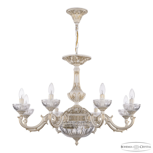 Подвесная люстра Bohemia Ivele Crystal AL78101P/8/250 WMG P Clear/M-1G Подвесная люстра Bohemia Ivele Crystal AL78101P/8/250 WMG P Clear/M-1G
